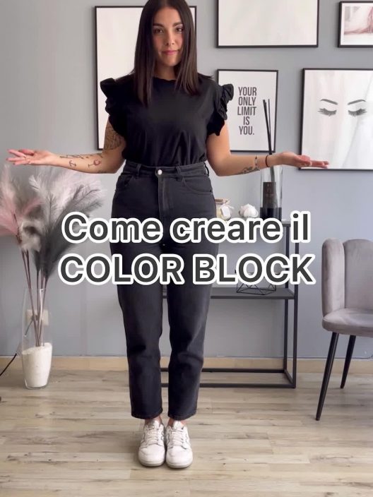 Come Creare Il Color Block Per Snellire La Figura