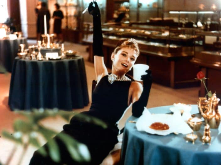 Audrey Hepburn colazione da tiffany