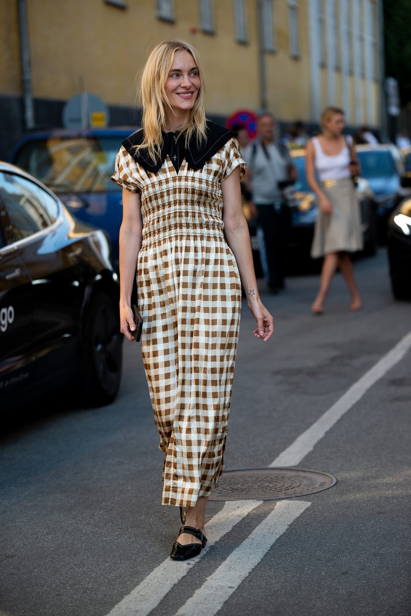 Long dress e ballerine