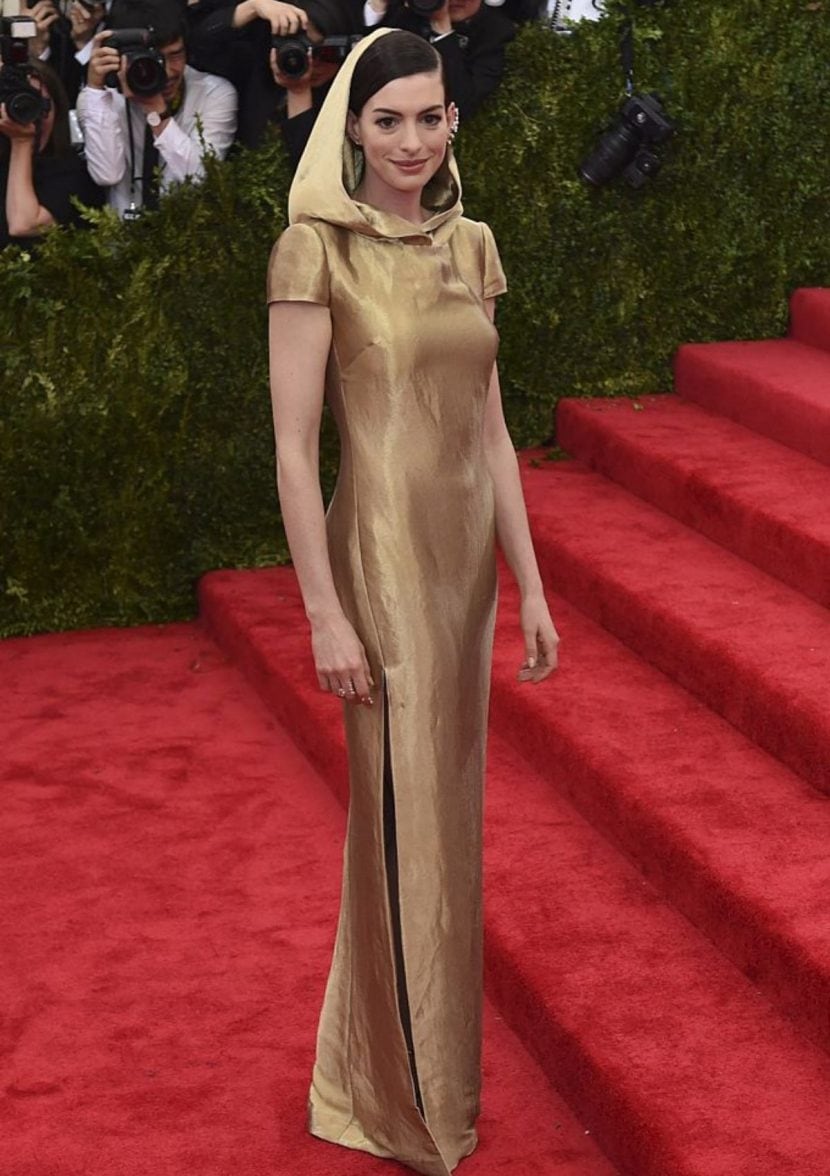 Anne Hathaway al The Metropolitan Museum of Art