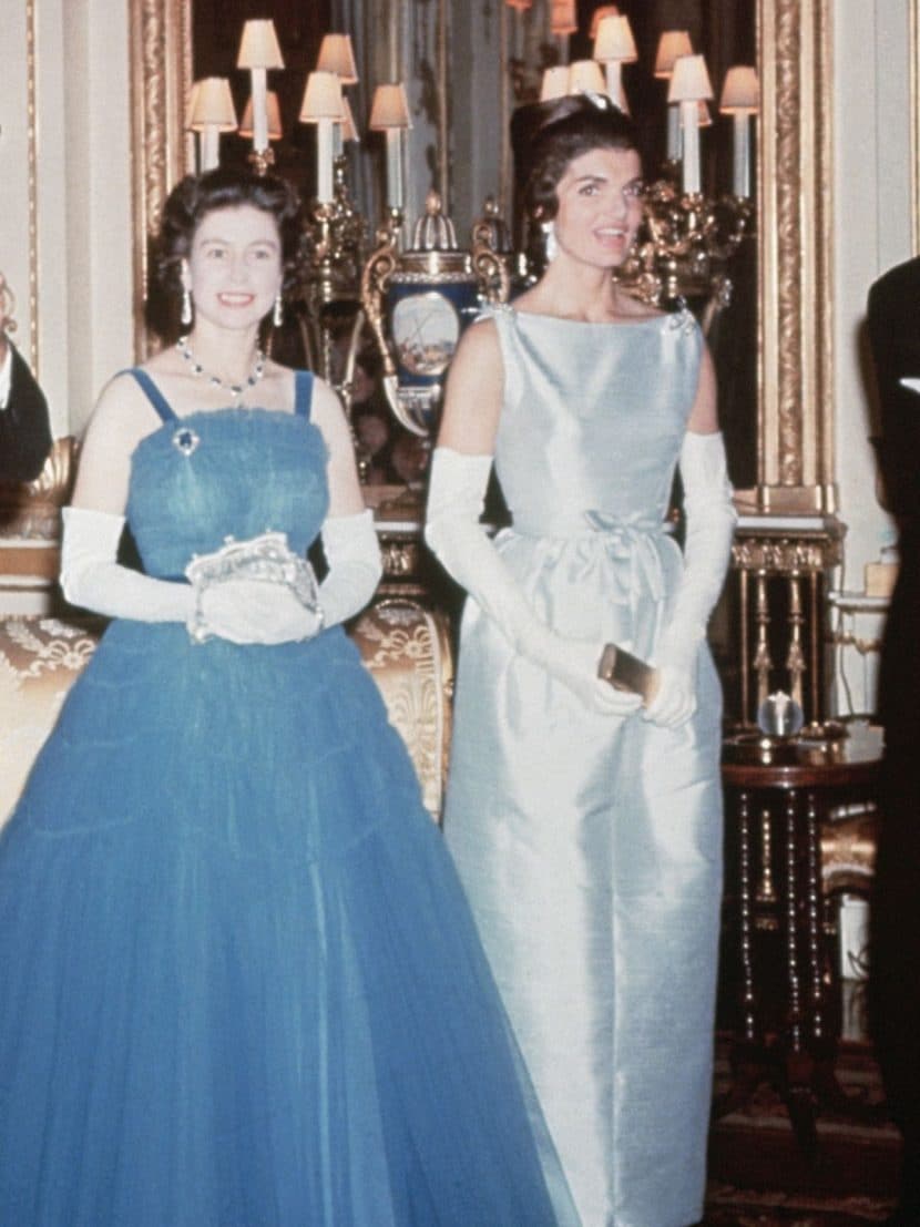 La Regina Elisabetta e Jackie Kennedy