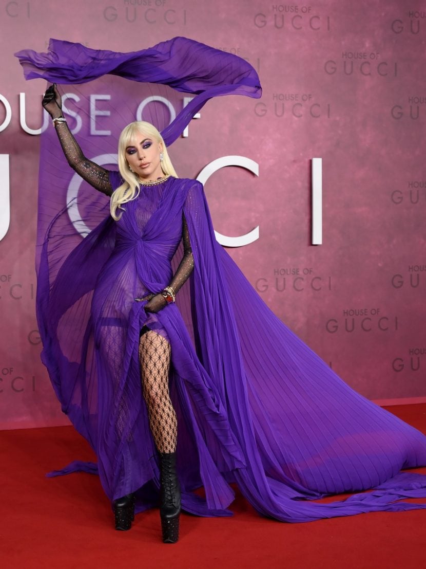 Lady Gaga alla premiere americana di House of Gucci