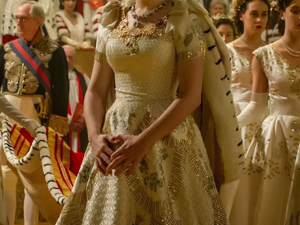 Claire Foy in The Crown