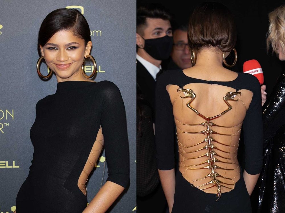 Zendaya, abito Cavalli