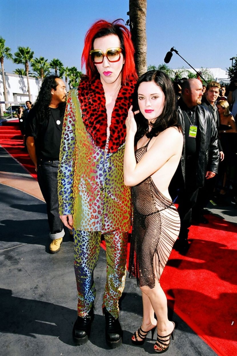 Rose McGowan sul red carpet