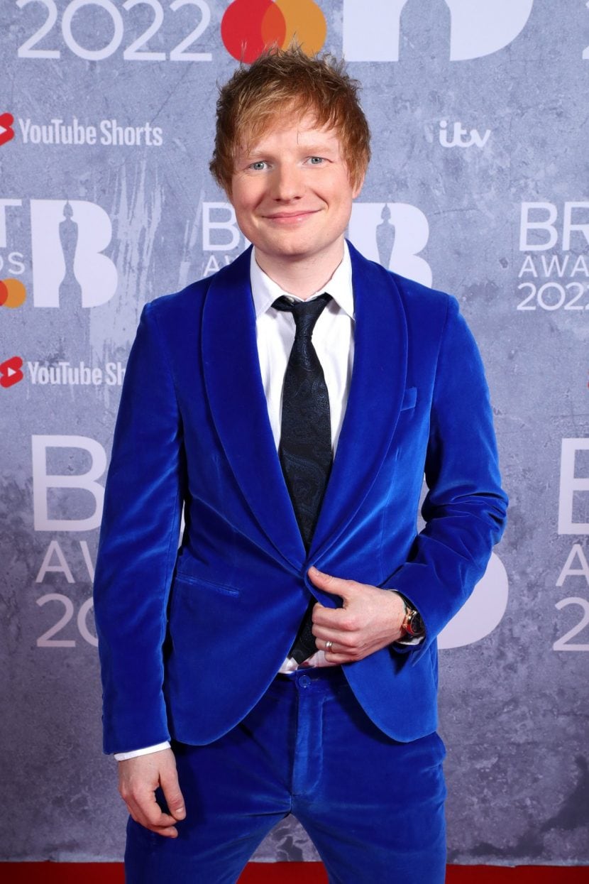 Ed Sheeran ai Brit Awards 2022