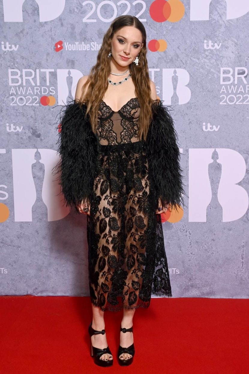 Holly Humberstone ai Brit Awards 2022