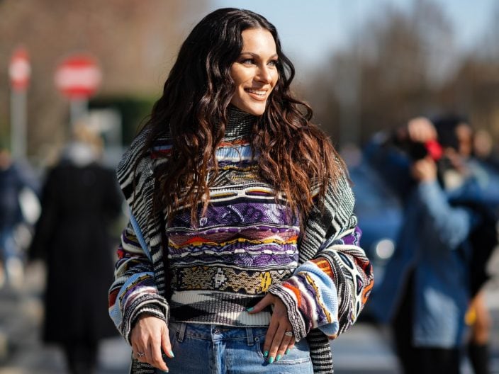 Paola Turani in Missoni