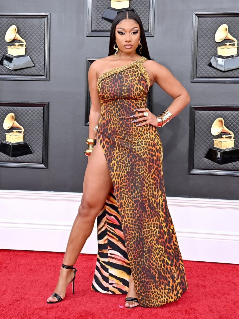 Megan Thee Stallion look grammy awards 2022