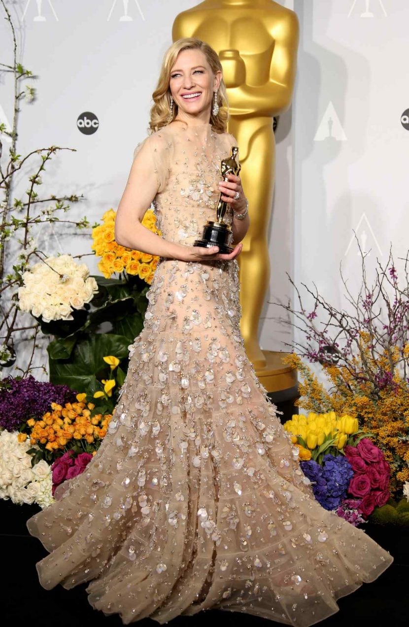 Cate Blanchett vince l'Oscar nel 2014