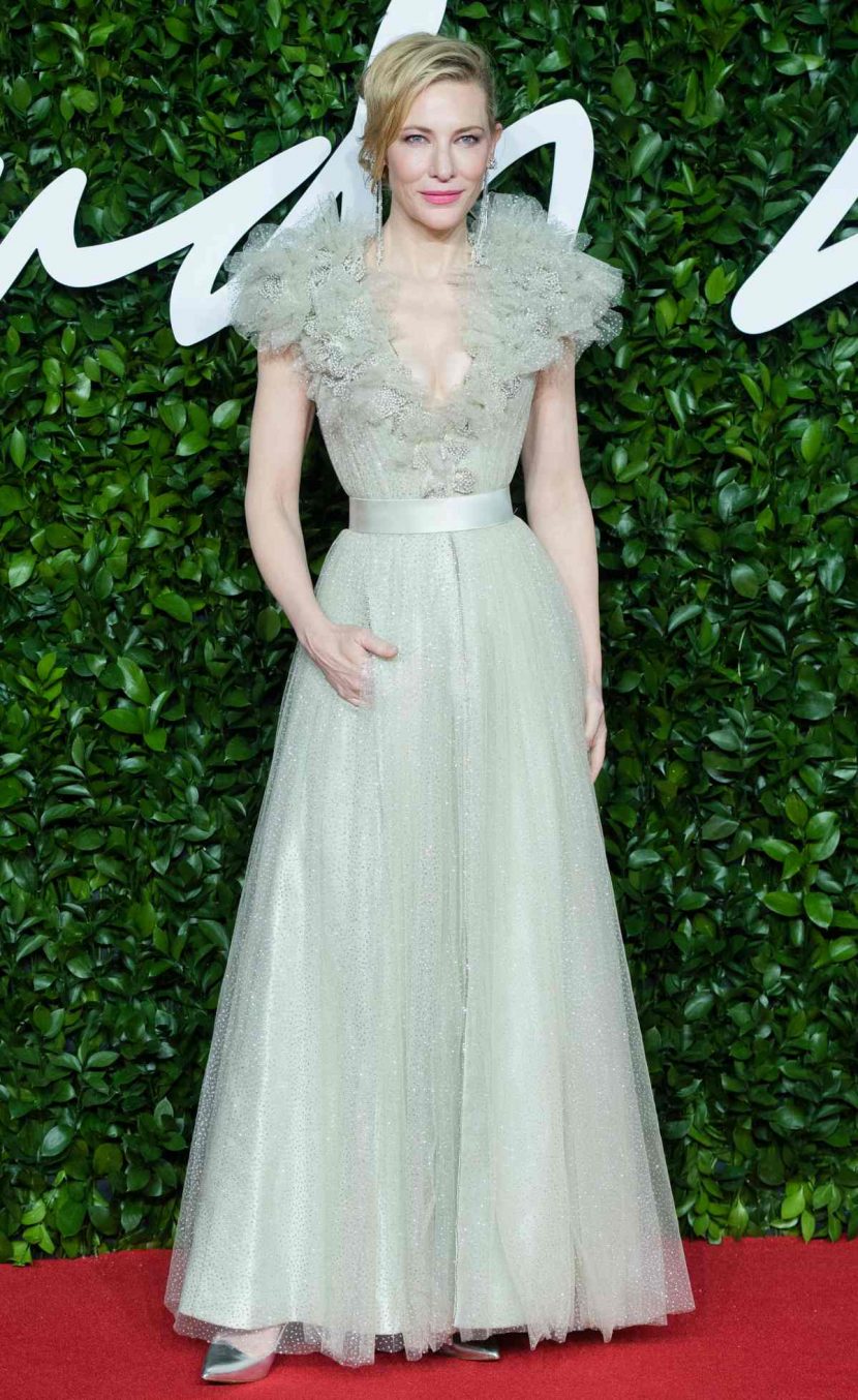 Cate Blanchett in tulle verde menta