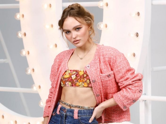 Lily-Rose Depp in Chanel