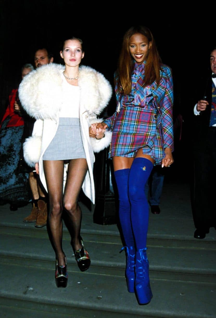 Naomi Campbell e Kate Moss