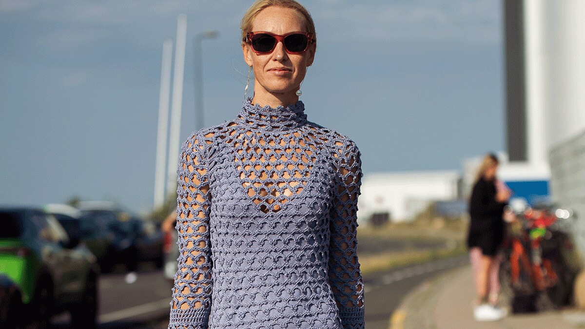 Tendenza crochet e le declinazioni più glamour