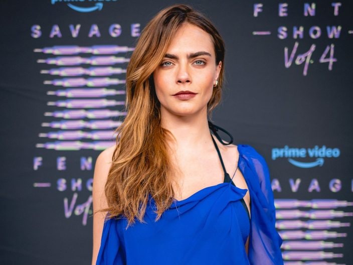 cara delevingne look da montagna