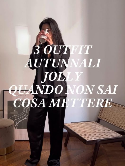 3 Outfit Autunnali Jolly Quando Non Sai Cosa Mettere