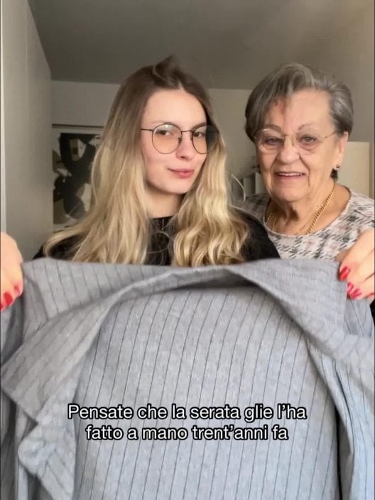 Riutilizzo Il Tailleur Di Mia Nonna