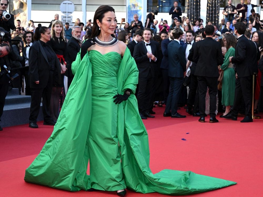 Michelle Yeoh sul red carpet