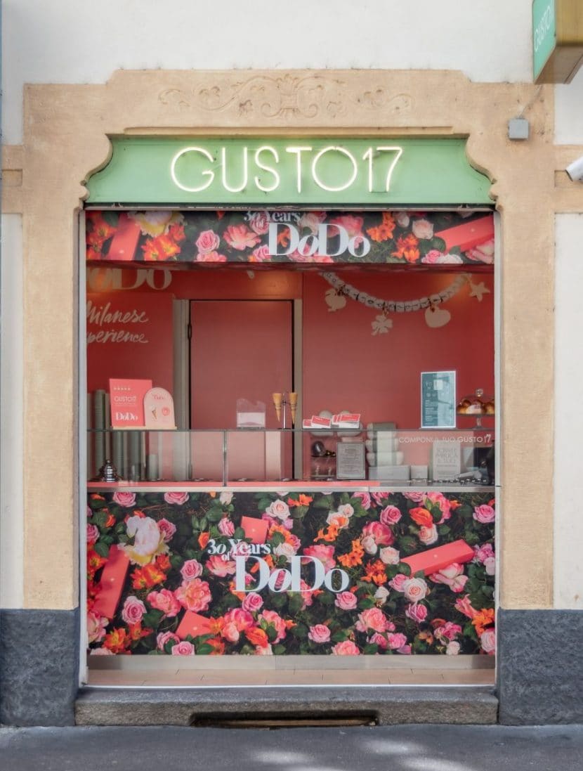 Lo store Gusto 17 di via Savona 17 a Milano