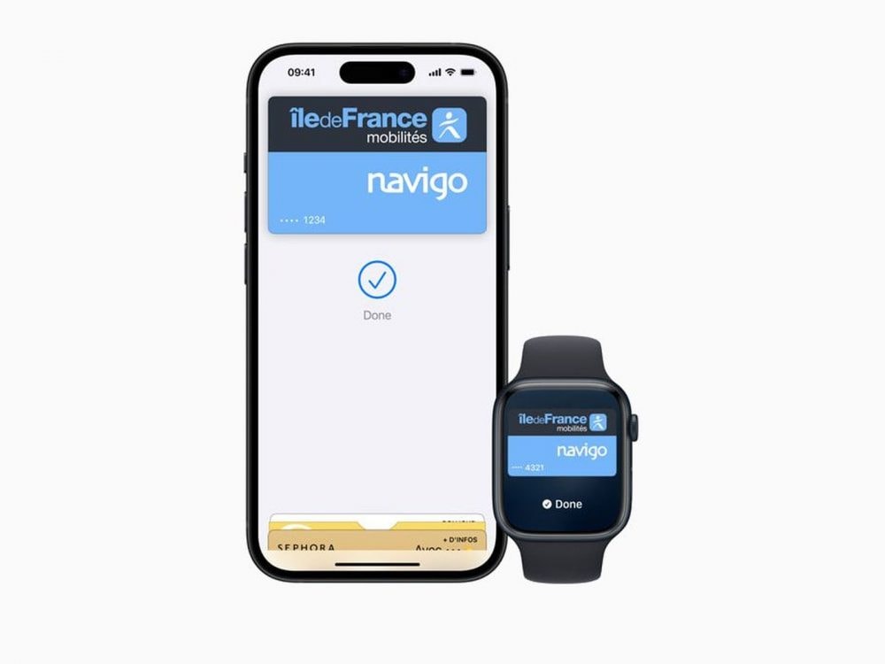 La card Navigo per iPhone e Apple Watch