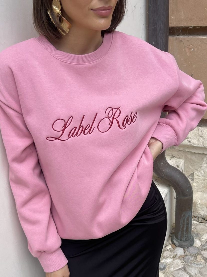 La felpa Label Rose